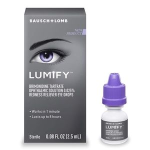 NEW Bausch & Lomb Whitening Eye Drops